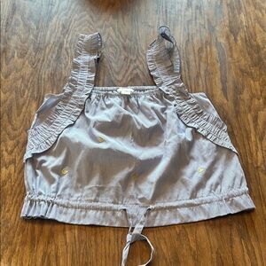 H&M Gray Sleeveless Top